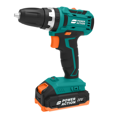 Wood ; Steel ; Brushless Power Concrete Action Impact 20V Cordless Drill Lithium Ion With Hammer Function