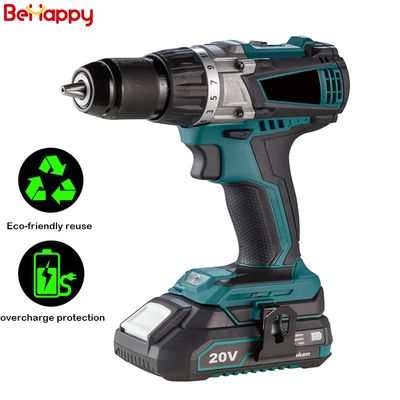 BEHAPPY 18V CD003 Li-ion Rechargeable Brushless Battery Impact Wrench Electric Cordless Power Drill